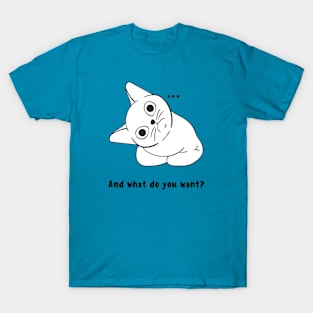 And What do you want? Cat mode! T-Shirt